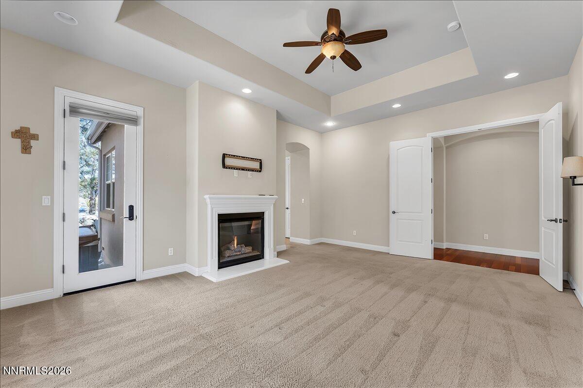 16920 Delacroix Reno, NV 89511 - Photo 18 of 25 a view of empty room with fireplace and fan