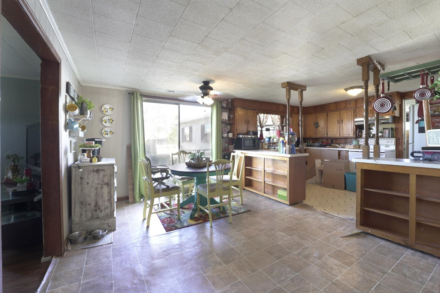 526 Janes Mill Road Gleason, TN 38229 - Photo 7 of 16 a view of a kitchen and dining room