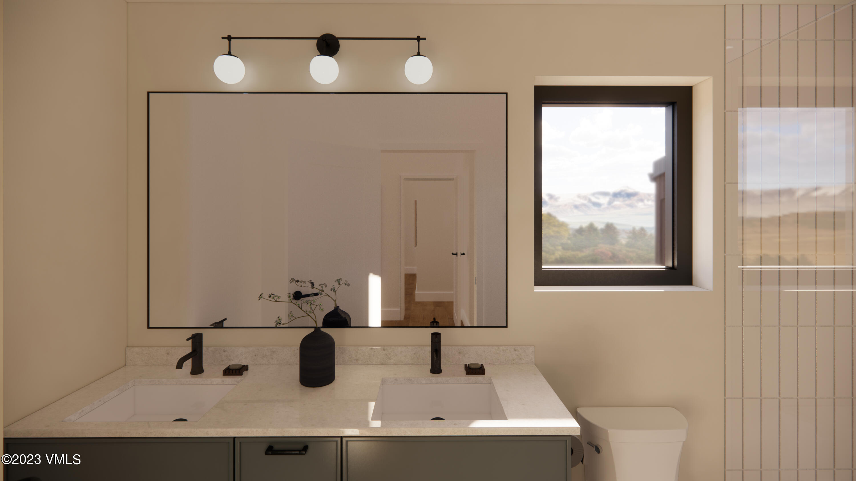 120 Lakeview Drive Eagle, CO 81631 - Photo 18 of 42 a bathroom with a sink and a mirror