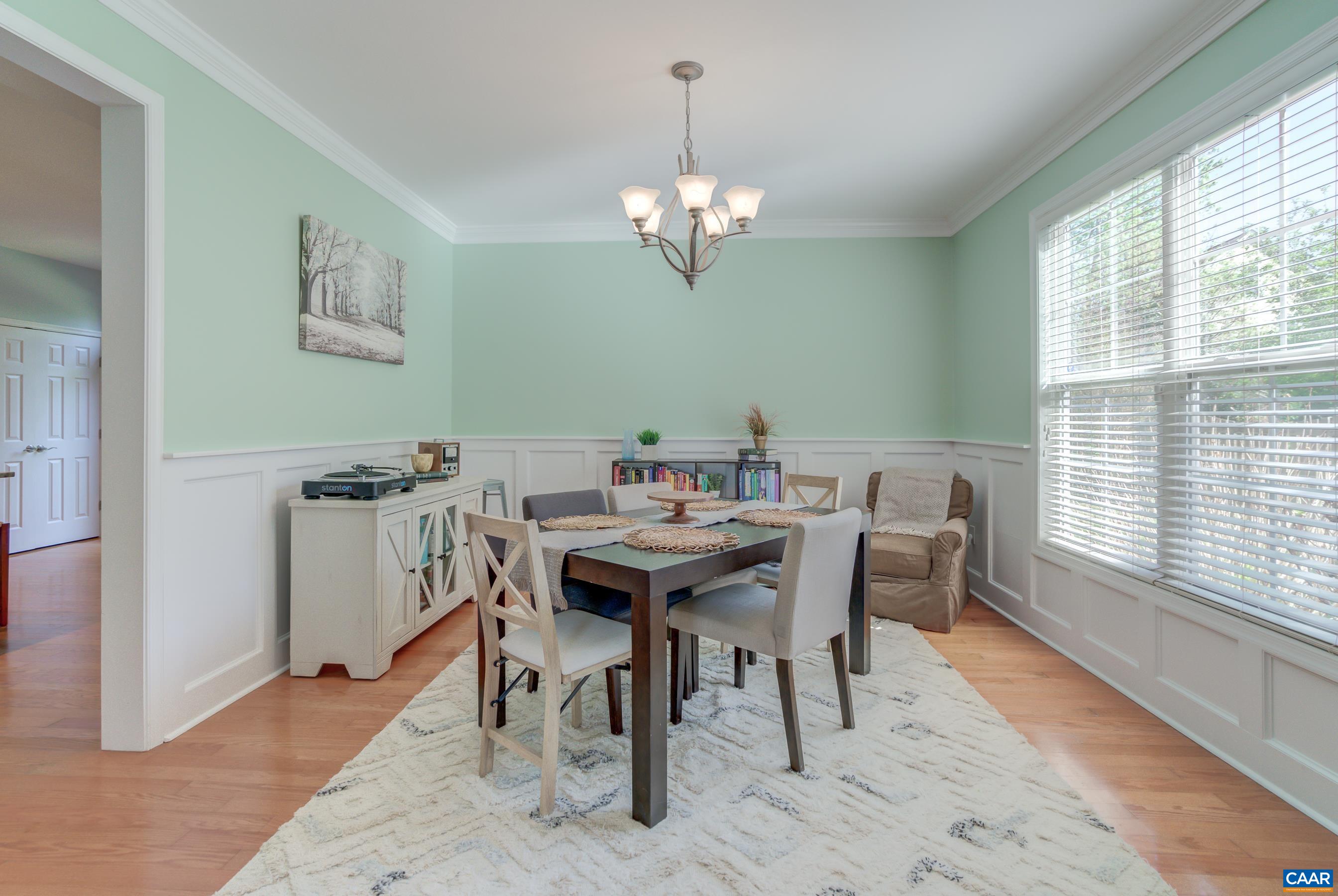 5448 Park Road Crozet, VA 22932 - Photo 14 of 28 a view of a dining room with furniture window and outside view