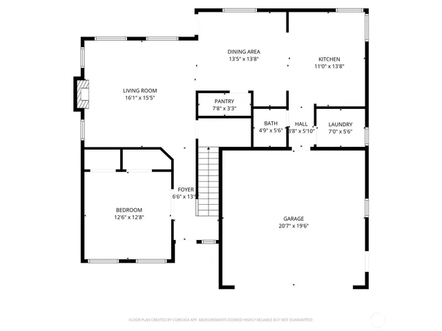 a picture of a floor plan
