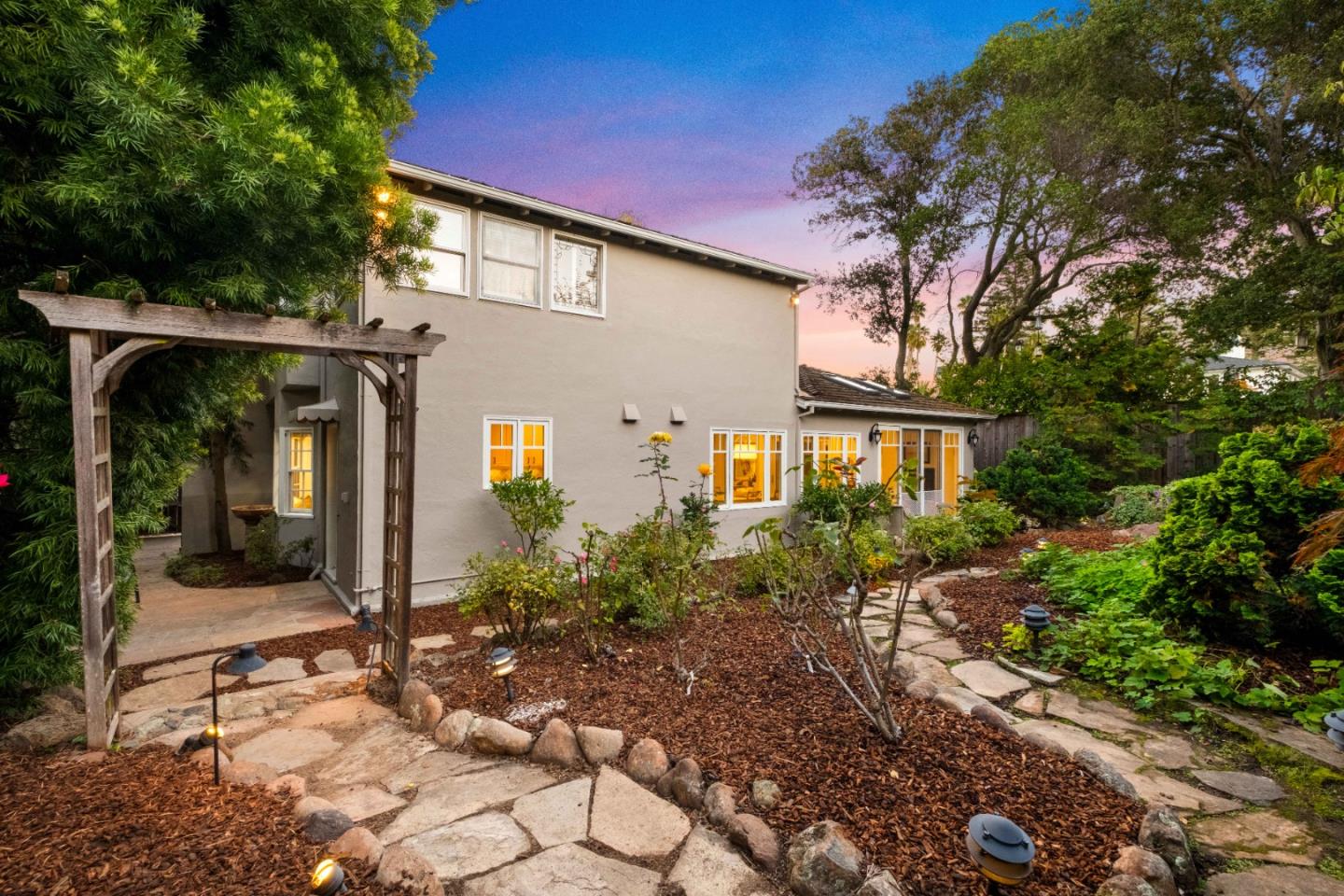 425 Dorchester Road San Mateo, CA 94402 - Photo 41 of 61 a view of a house with a yard