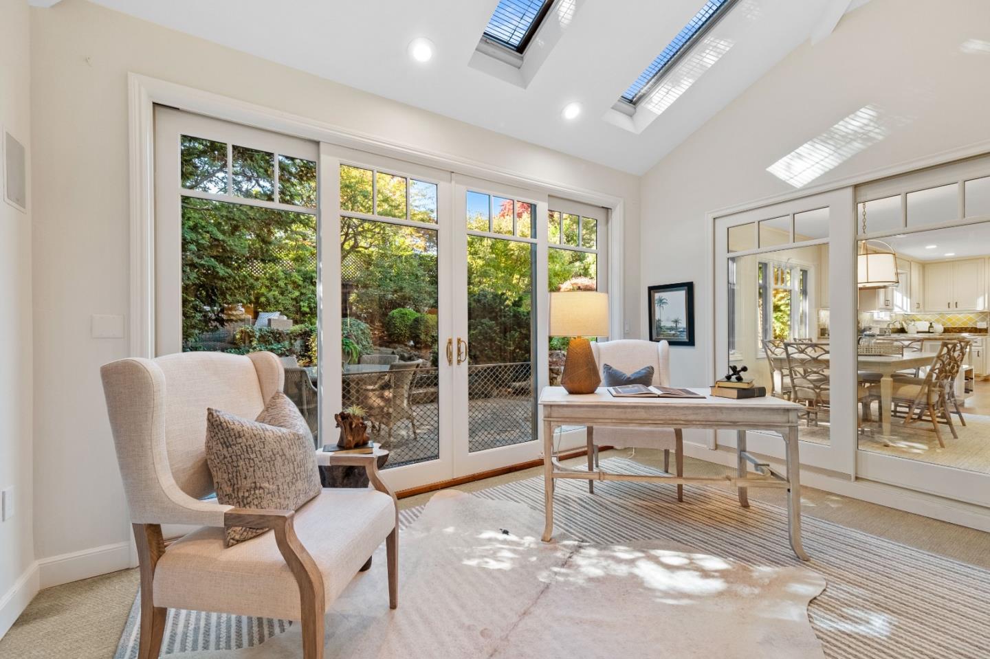 425 Dorchester Road San Mateo, CA 94402 - Photo 10 of 61 a living room with furniture and a large window