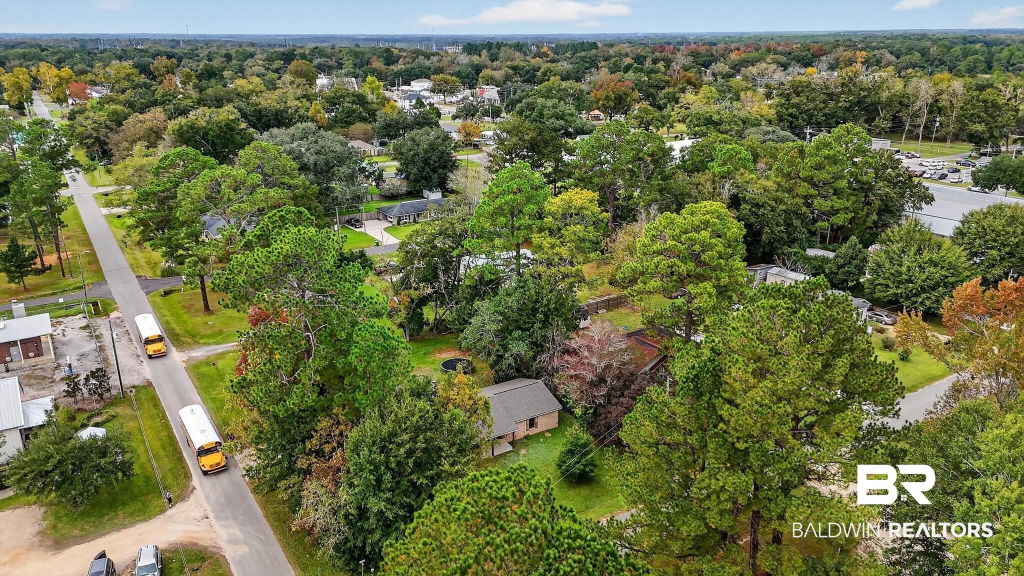 21895 2nd Street Silverhill, AL 36576 - Photo 12 of 43 Aerial overview of property's location