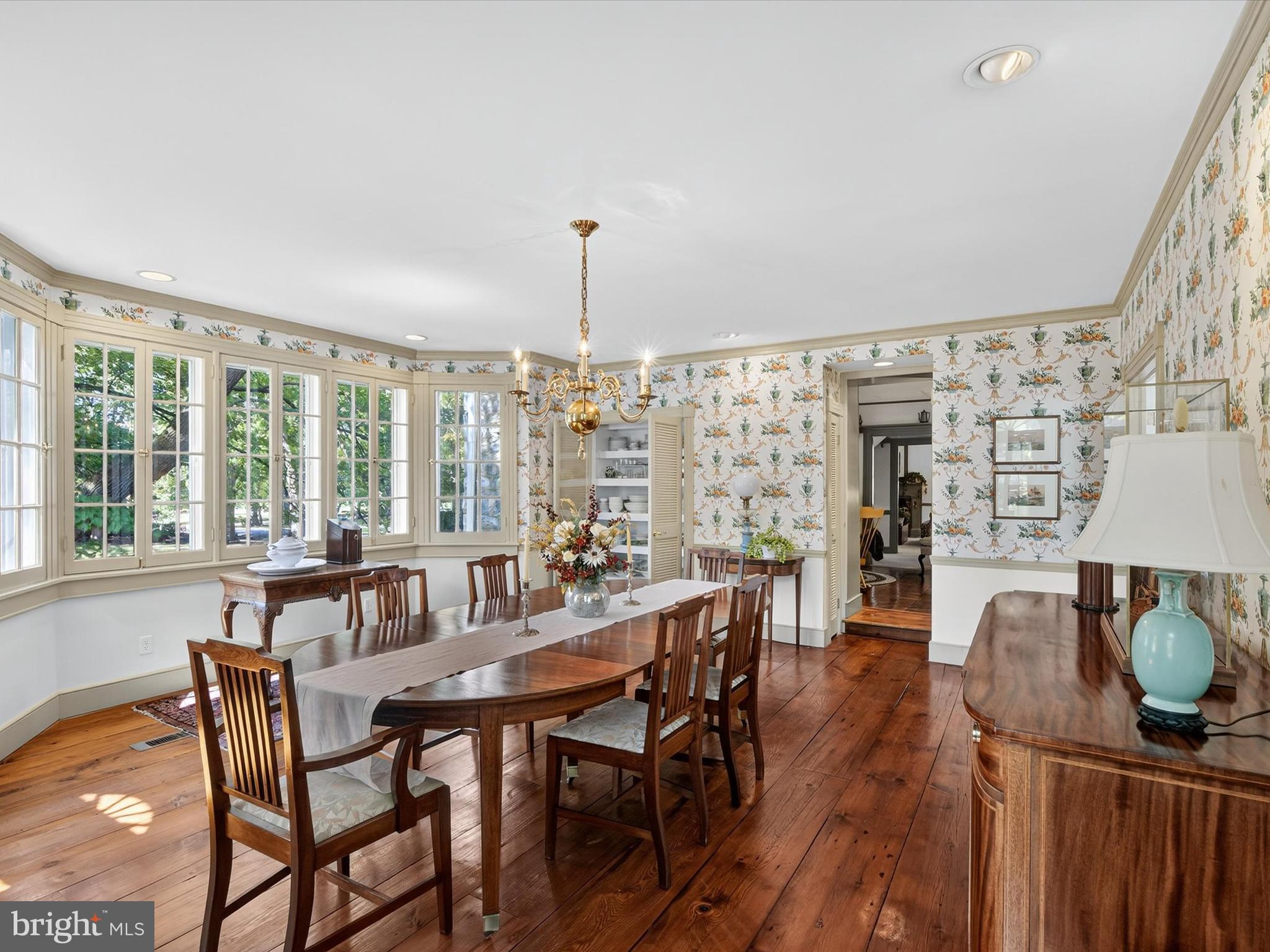 265 North Old Stonehouse Road South Carlisle, PA 17015 - Photo 27 of 100 a view of a dining room with furniture and wooden floor