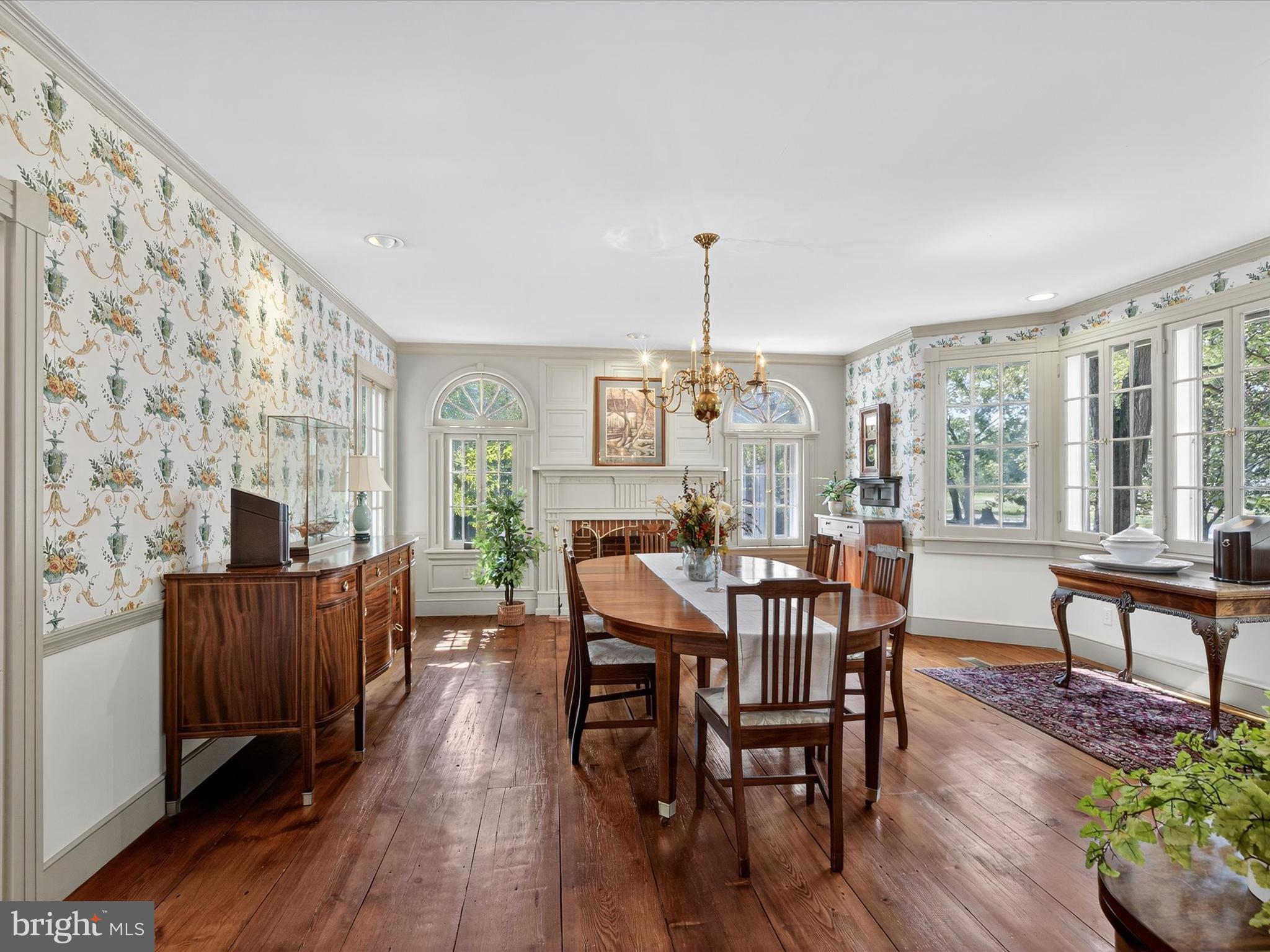 265 North Old Stonehouse Road South Carlisle, PA 17015 - Photo 28 of 100 a view of a dining room with furniture window and wooden floor