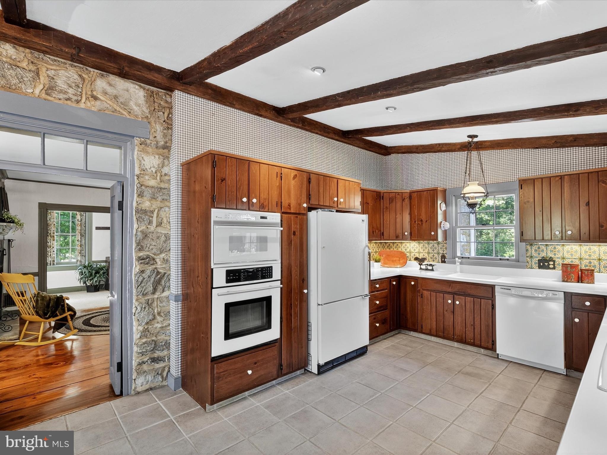 265 North Old Stonehouse Road South Carlisle, PA 17015 - Photo 31 of 100 a kitchen with stainless steel appliances granite countertop a refrigerator and a stove top oven