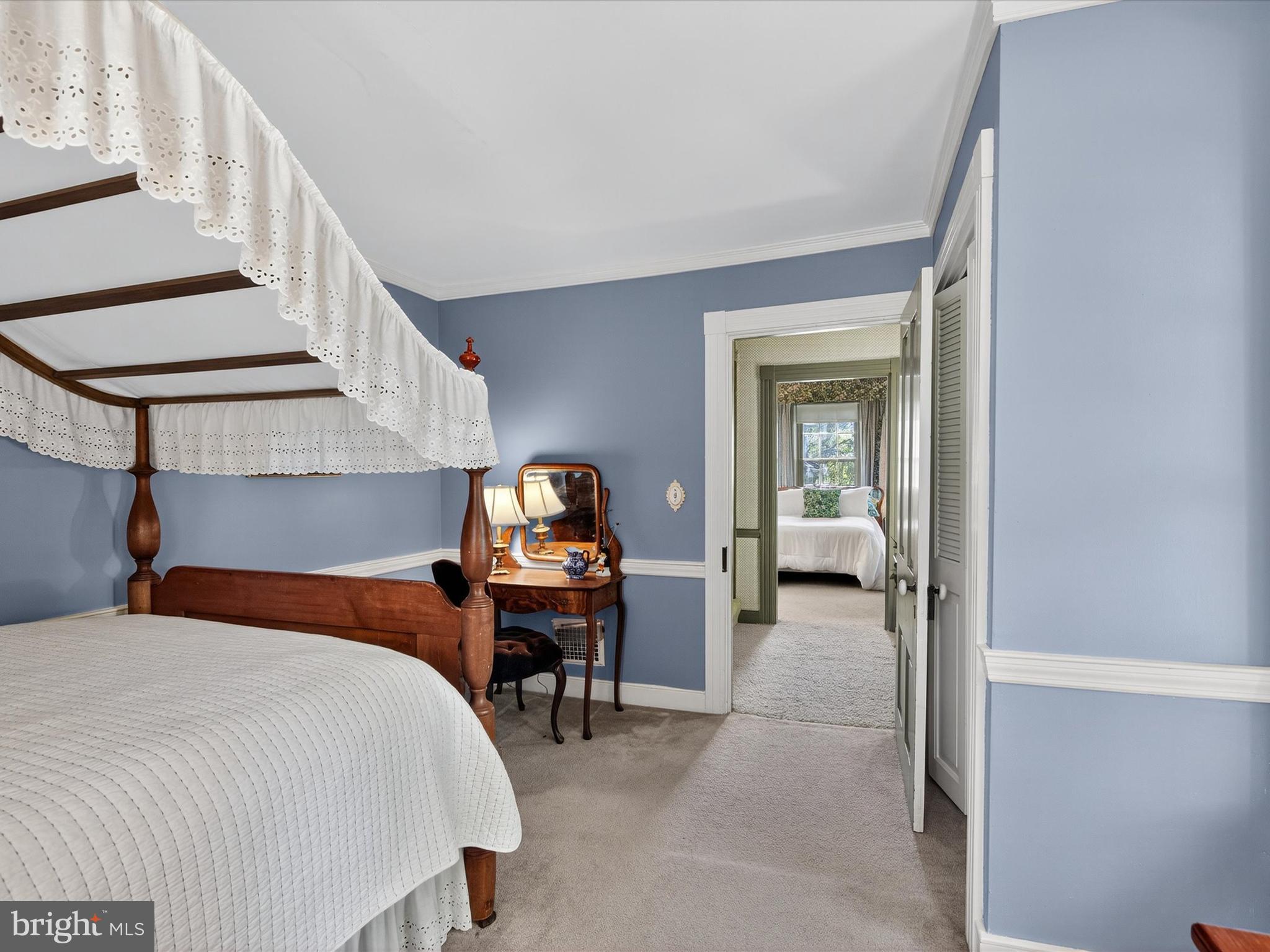 265 North Old Stonehouse Road South Carlisle, PA 17015 - Photo 55 of 100 a bedroom with a bed and a telescope next to a window