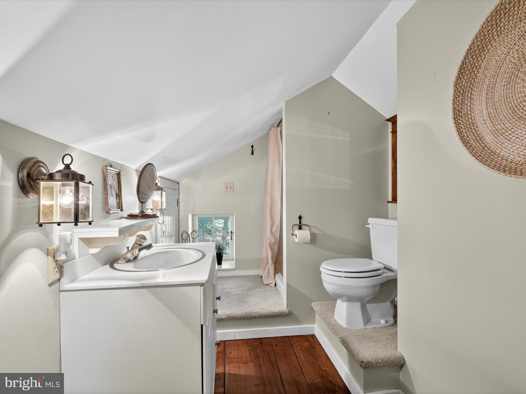 265 North Old Stonehouse Road South Carlisle, PA 17015 - Photo 62 of 100 a bathroom with a sink a toilet and a mirror