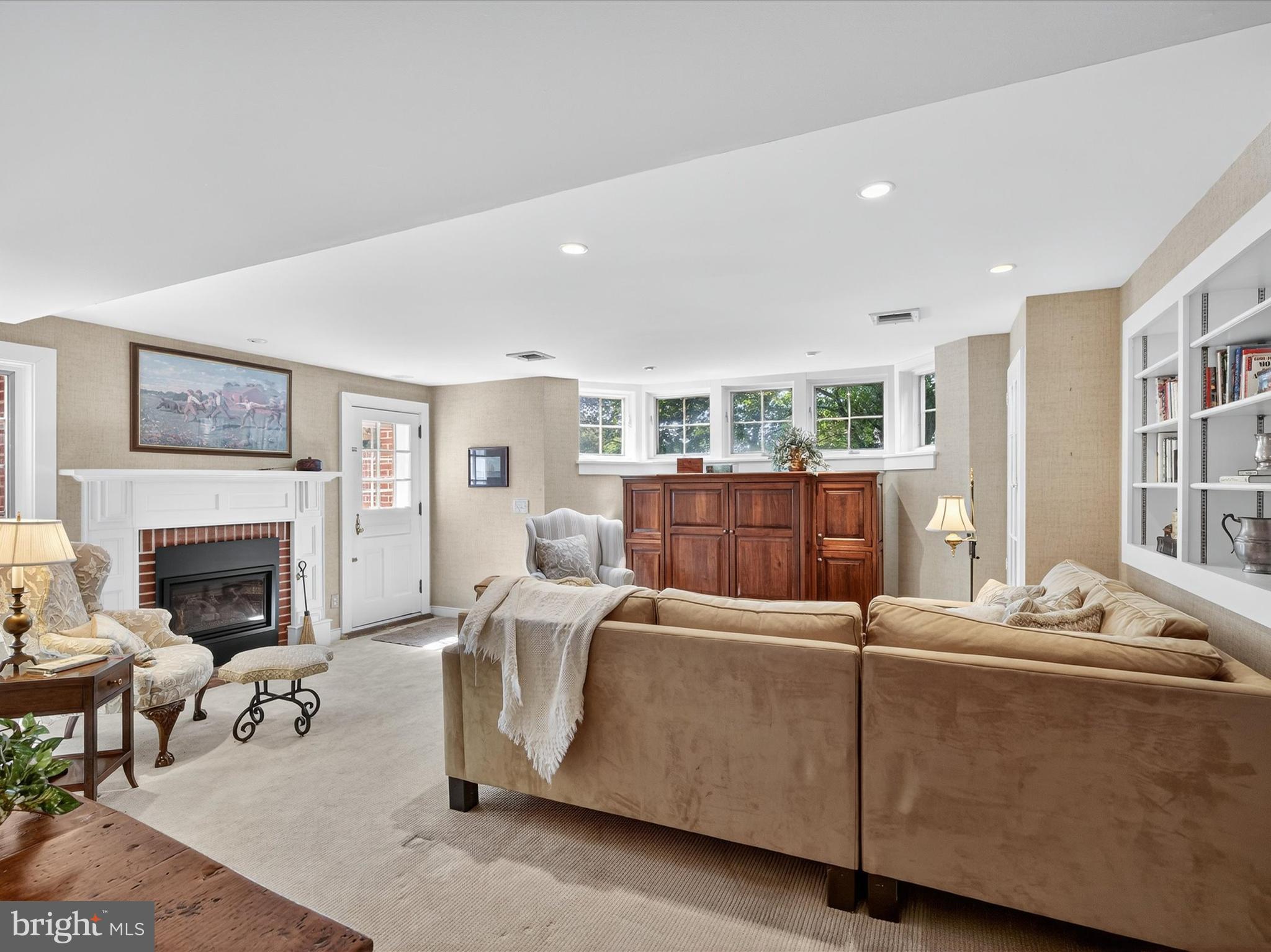 265 North Old Stonehouse Road South Carlisle, PA 17015 - Photo 65 of 100 a living room with furniture and a fireplace