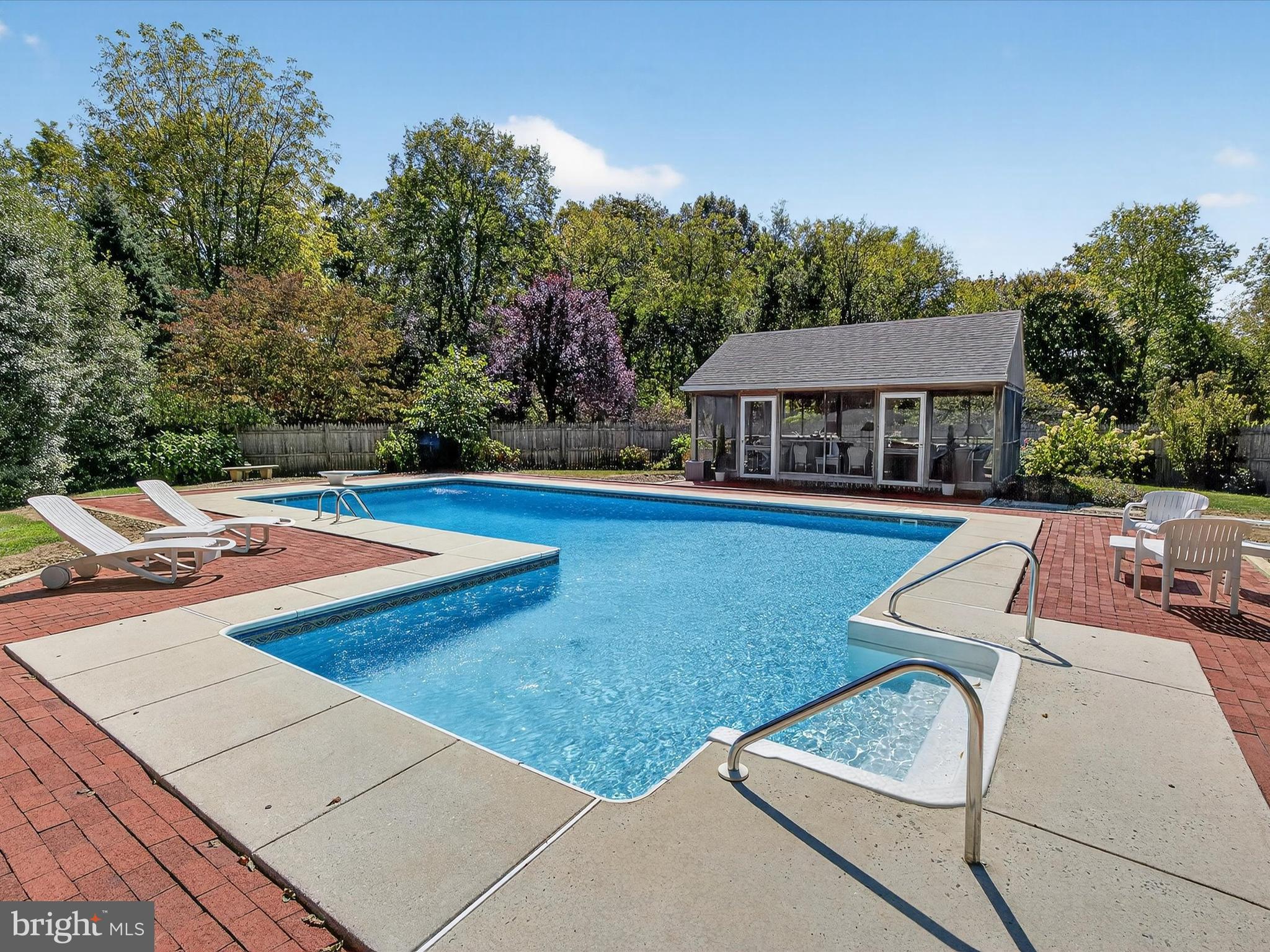 265 North Old Stonehouse Road South Carlisle, PA 17015 - Photo 78 of 100 an aerial view of a house with swimming pool and patio