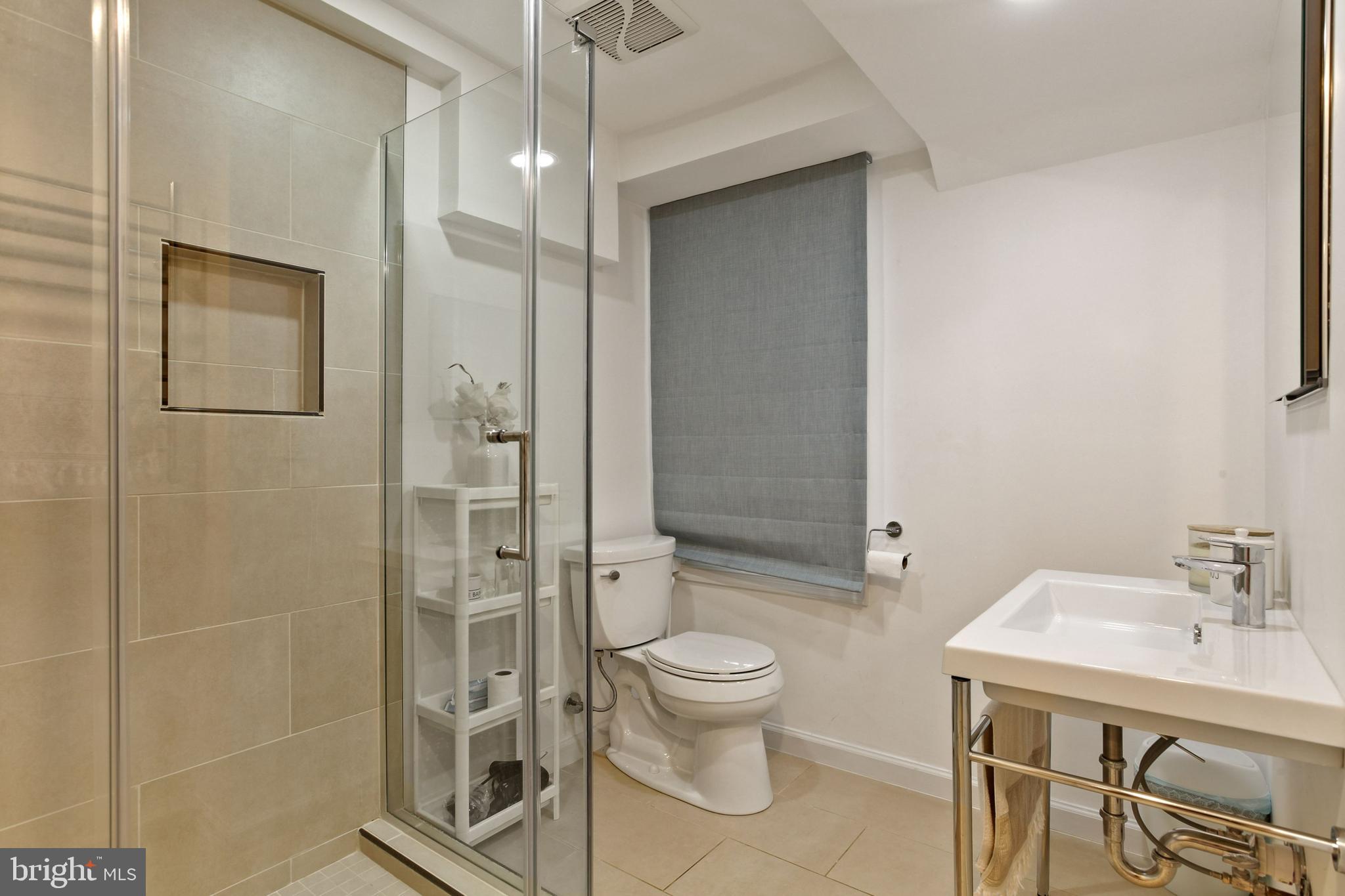 2023 Belmont Road Northwest Washington, DC 20009 - Photo 31 of 39 Lower level Bathroom