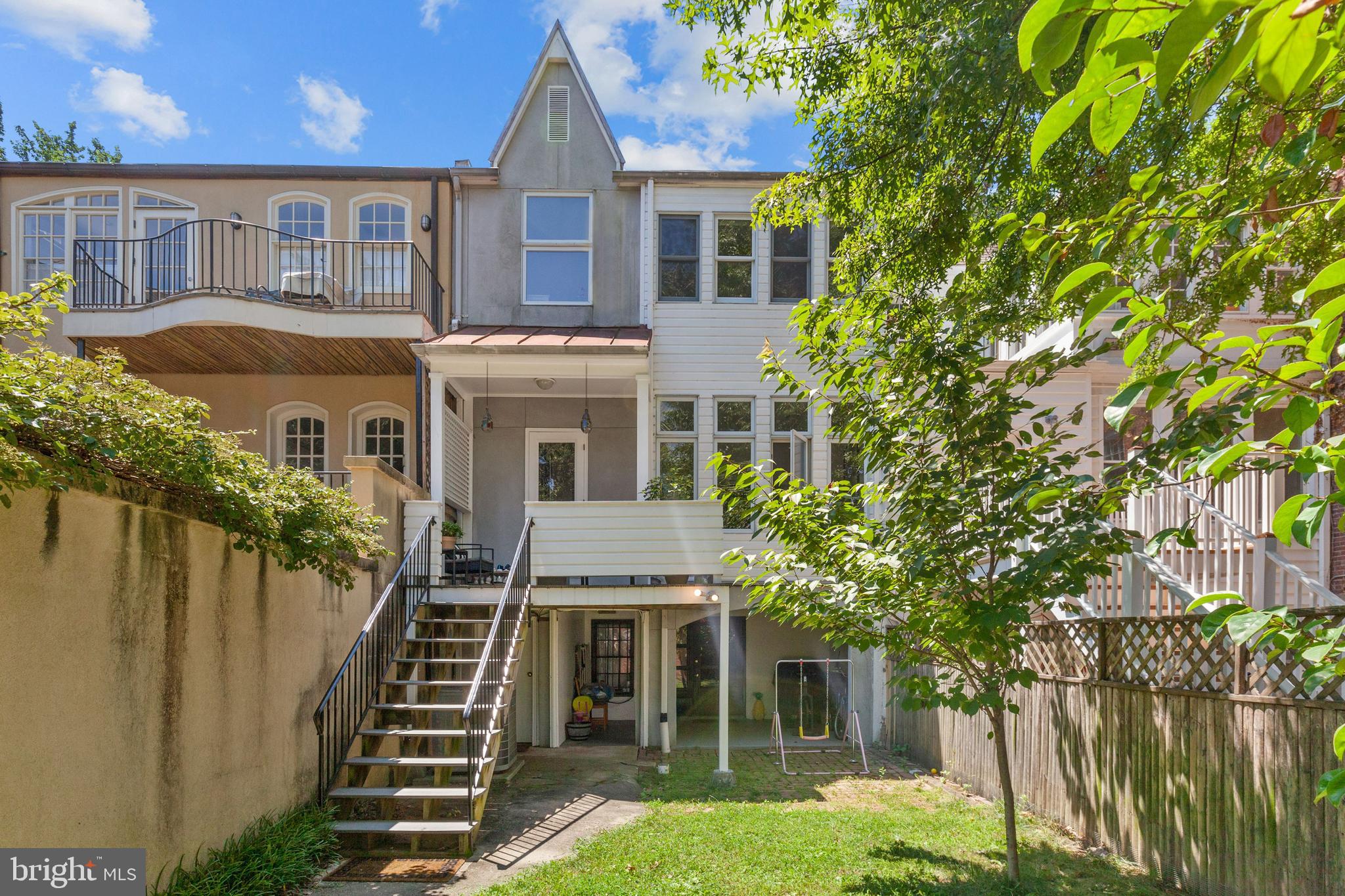 2023 Belmont Road Northwest Washington, DC 20009 - Photo 33 of 39 Rear external view