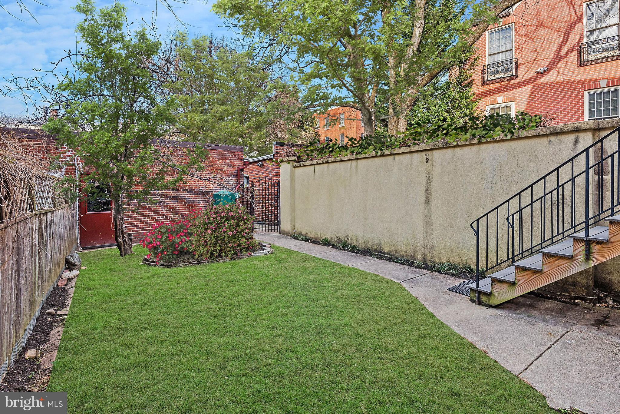 2023 Belmont Road Northwest Washington, DC 20009 - Photo 34 of 39 Backyard