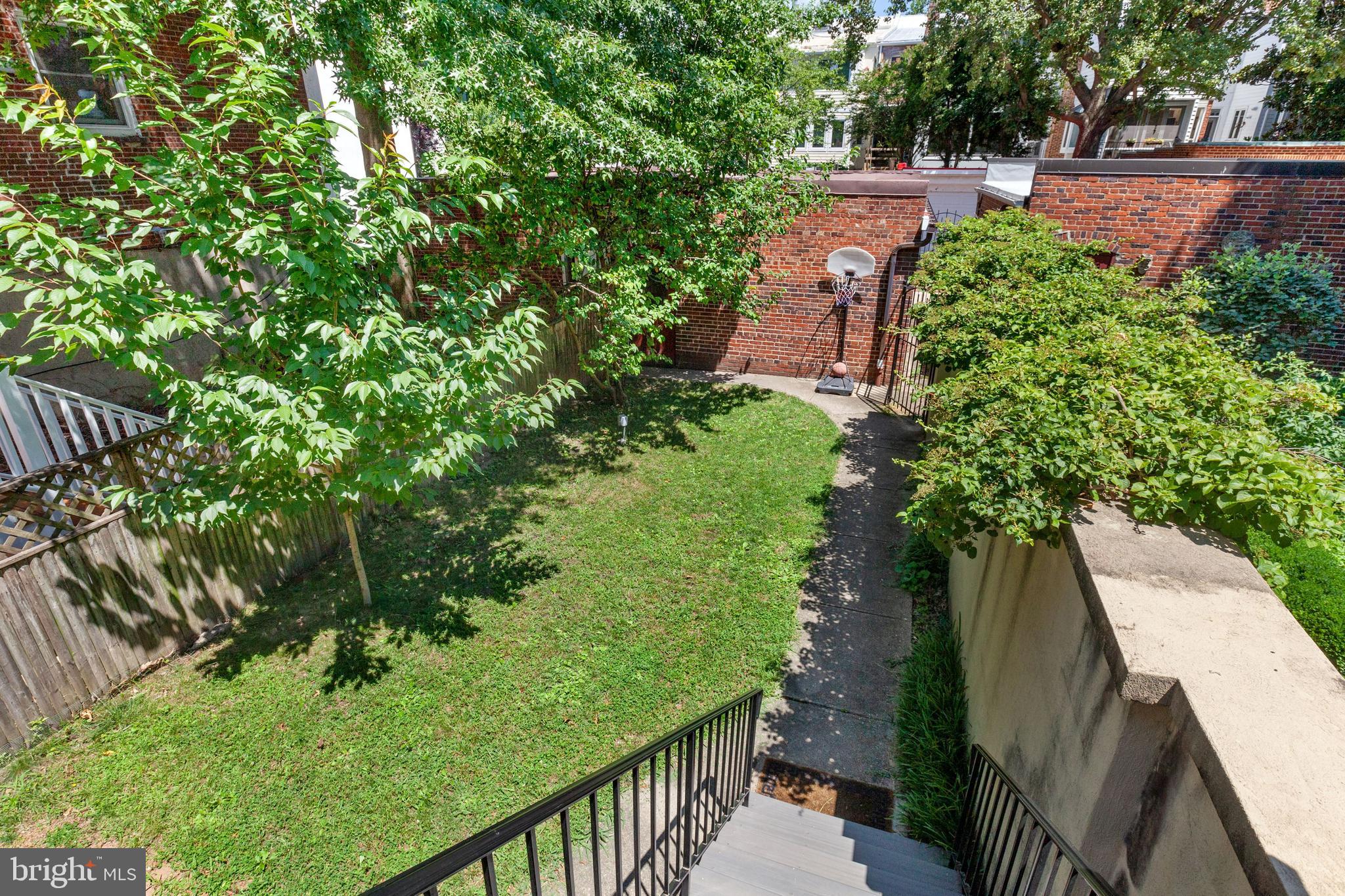 2023 Belmont Road Northwest Washington, DC 20009 - Photo 38 of 39 Backyard