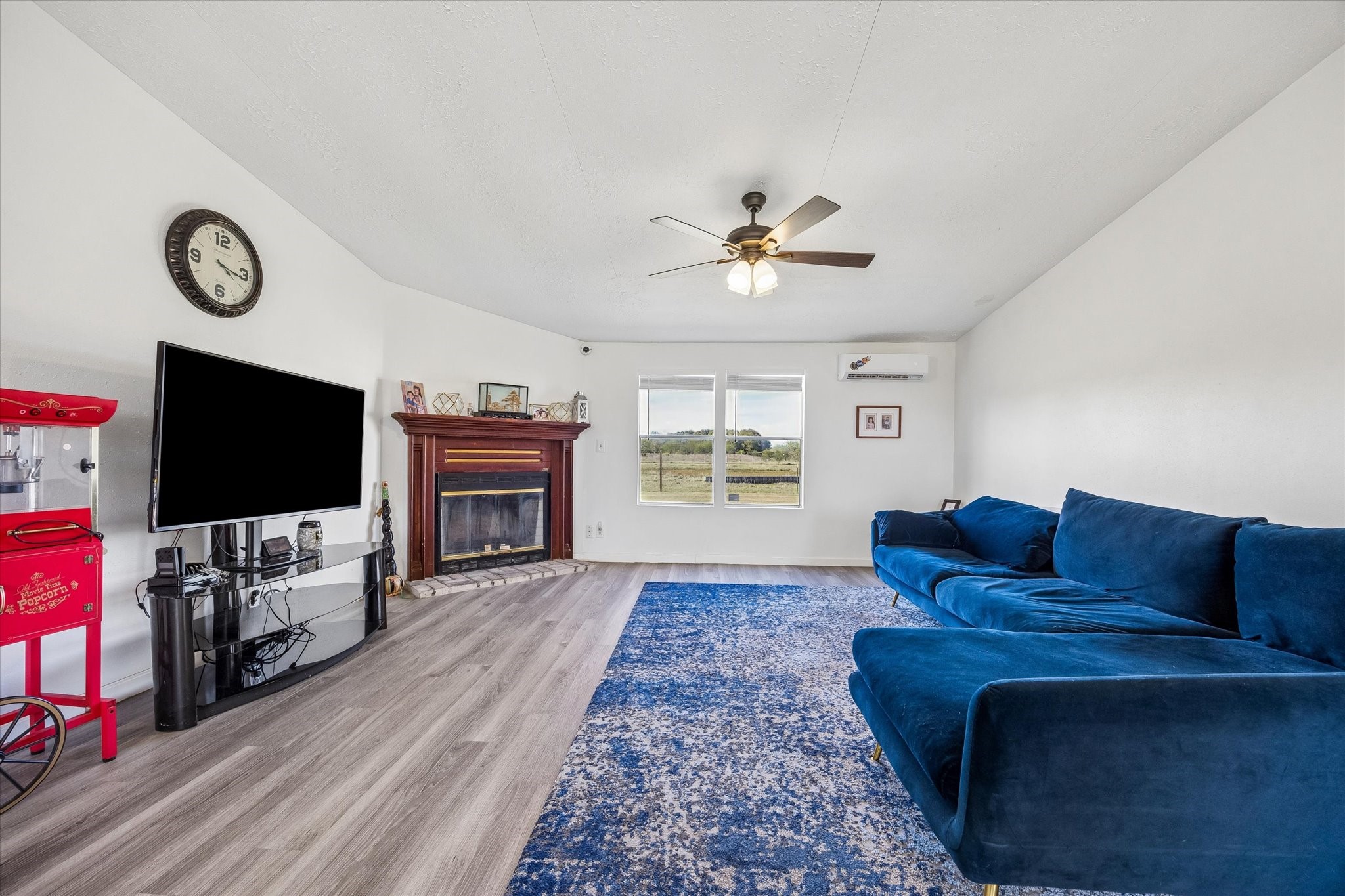 41230 Delma Road Hempstead, TX 77445 - Photo 5 of 23 Another view of family room with corner fireplace