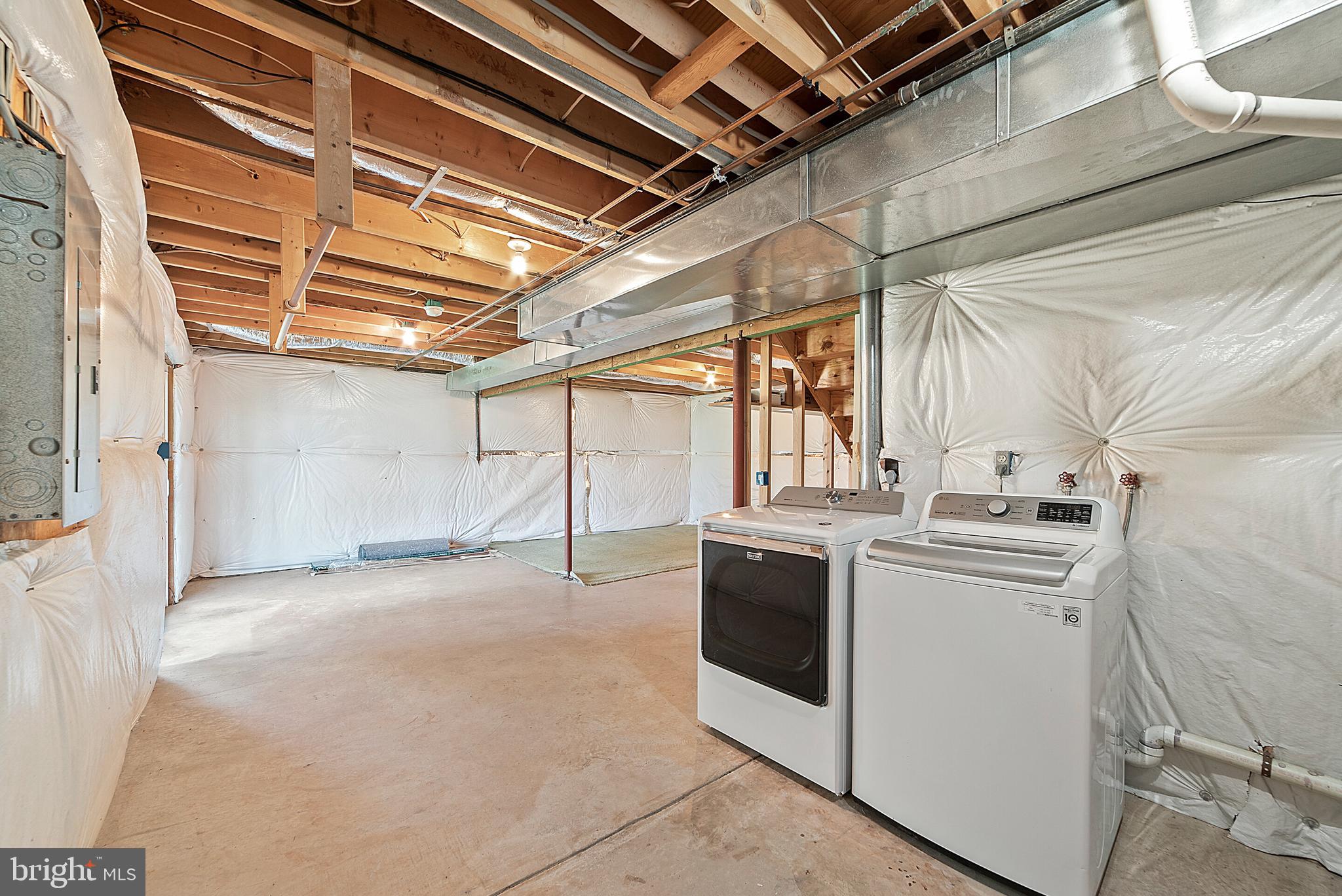 613 Clubhouse Way Culpeper, VA 22701 - Photo 13 of 20 Basement laundry - W/D conveys -fairly new