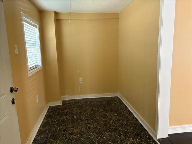 a bathroom with a window