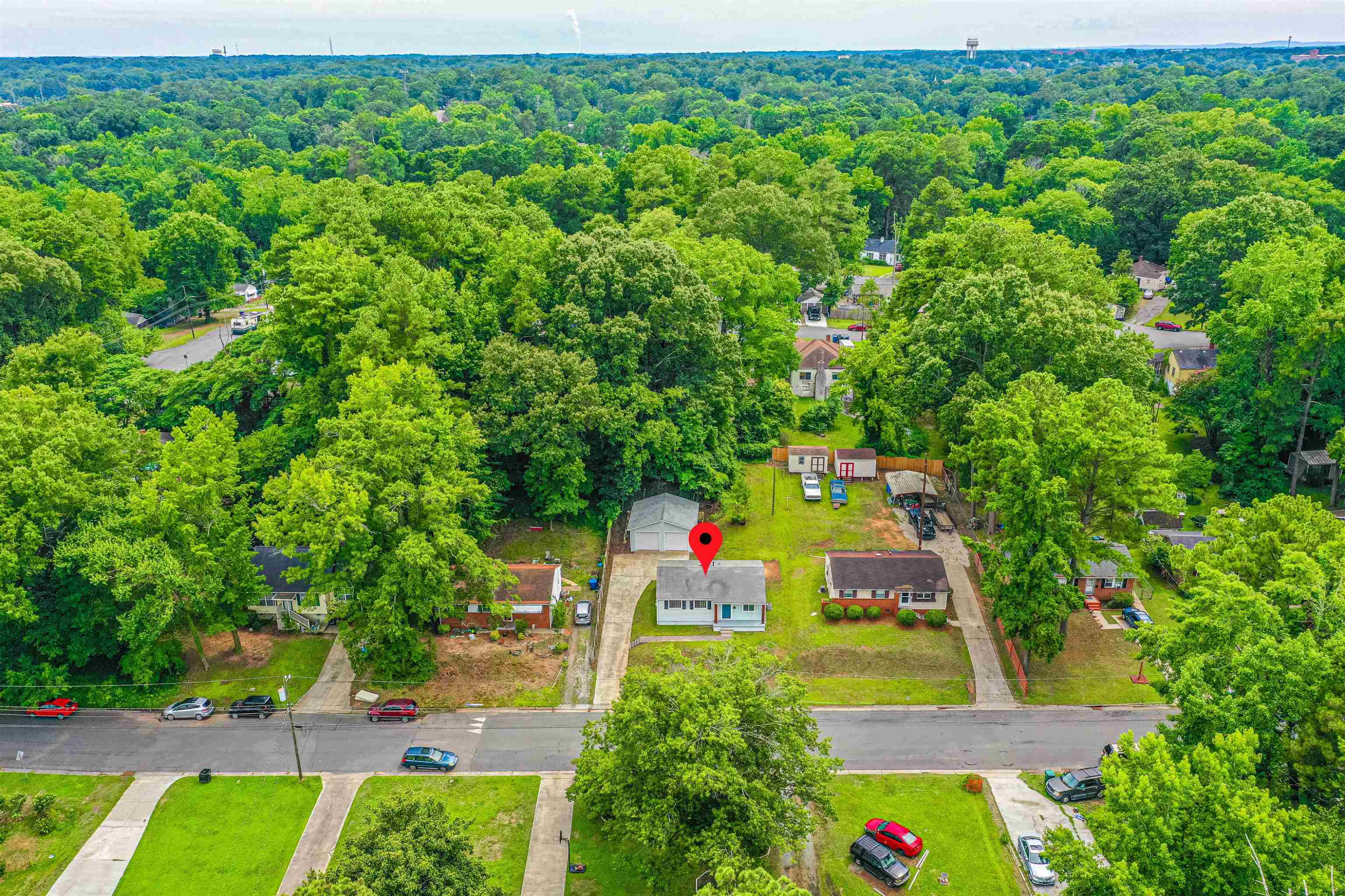 1632 Greenbriar Road Durham, NC 27701 - Photo 30 of 34 Aerial View