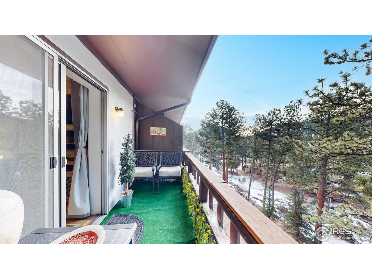 2760 Fall River Road, Unit 288 Estes Park, CO 80517 - Photo 7 of 32 Your own balcony.
