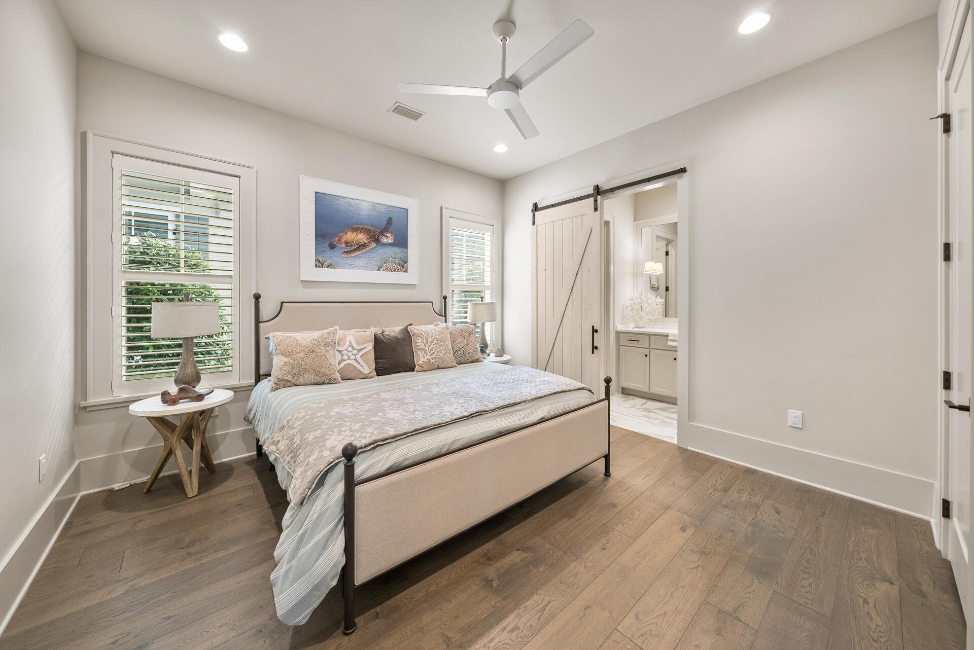 257 Moonlit Way Destin, FL 32541 - Photo 29 of 62 a living room with a bed furniture and a window
