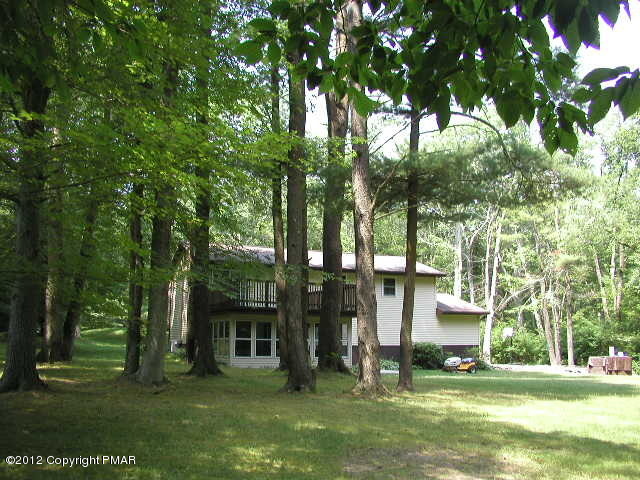 198 Reeders Run Road Bartonsville, PA 18321 - Photo 4 of 24 Back yard looking at home