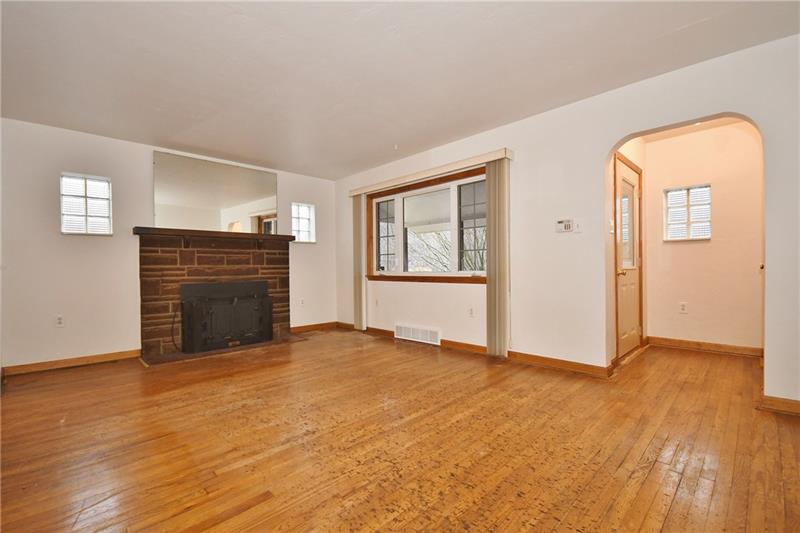 43 Fulton Road Canonsburg, PA 15317 - Photo 4 of 17 Living Room with Wood Burner