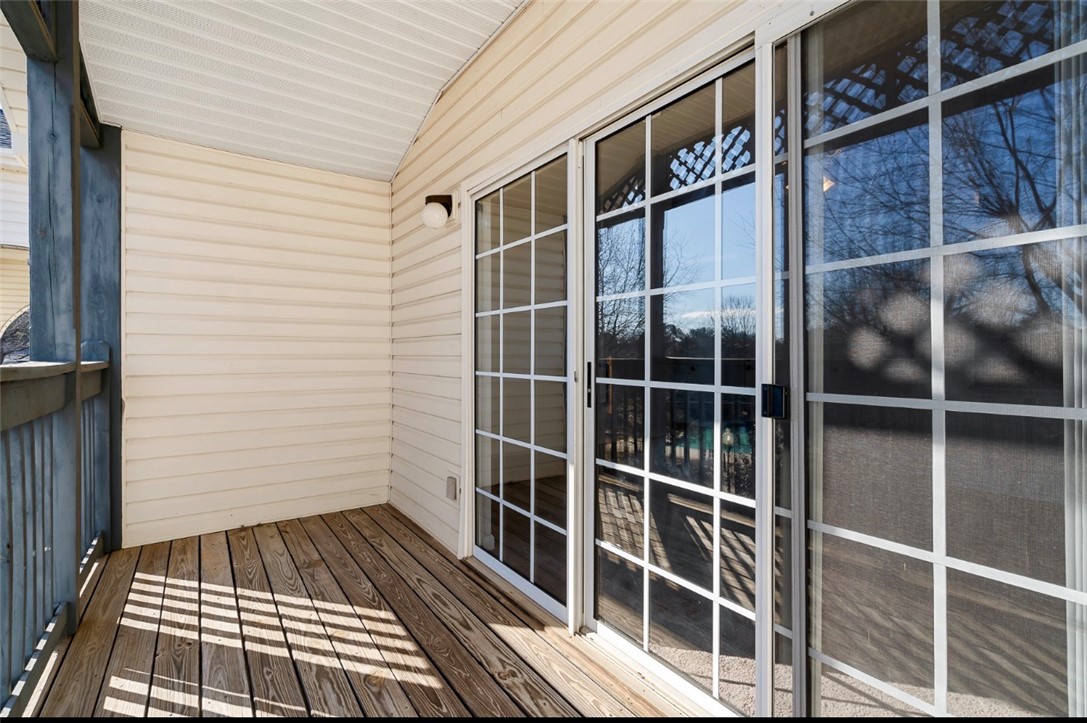 151 Wexford Drive, Unit 301 Anderson, SC 29621 - Photo 25 of 29 This inviting porch offers tranquil views, perfect for enjoying peaceful moments outdoors.