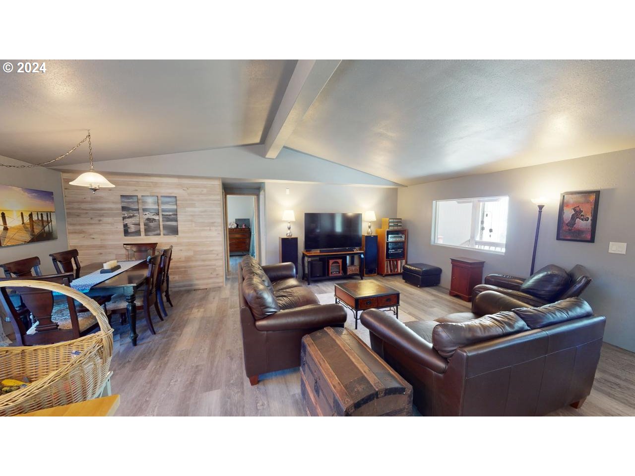 28358 Mateer Road Gold Beach, OR 97444 - Photo 6 of 48 a living room with furniture and wooden floor