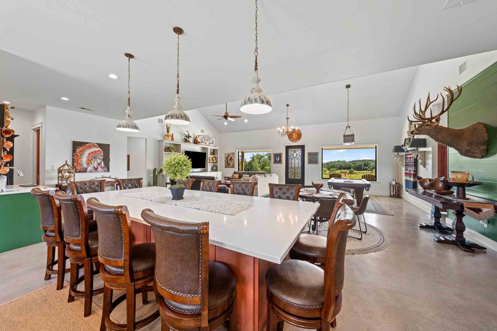 147 Gray Wolf Blanco, TX 78606 - Photo 15 of 34 a view of a dining room and livingroom