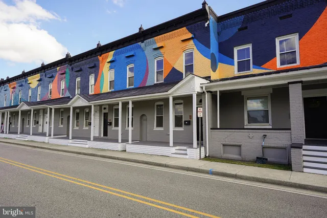 a building that has a a sign on it