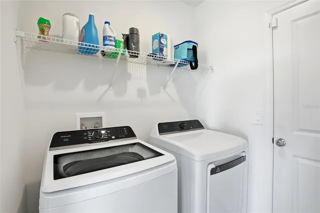 a view of washer and dryer