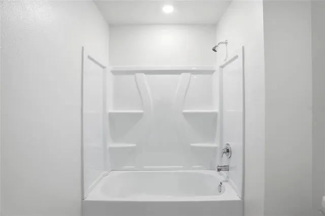 a view of room with hardwood