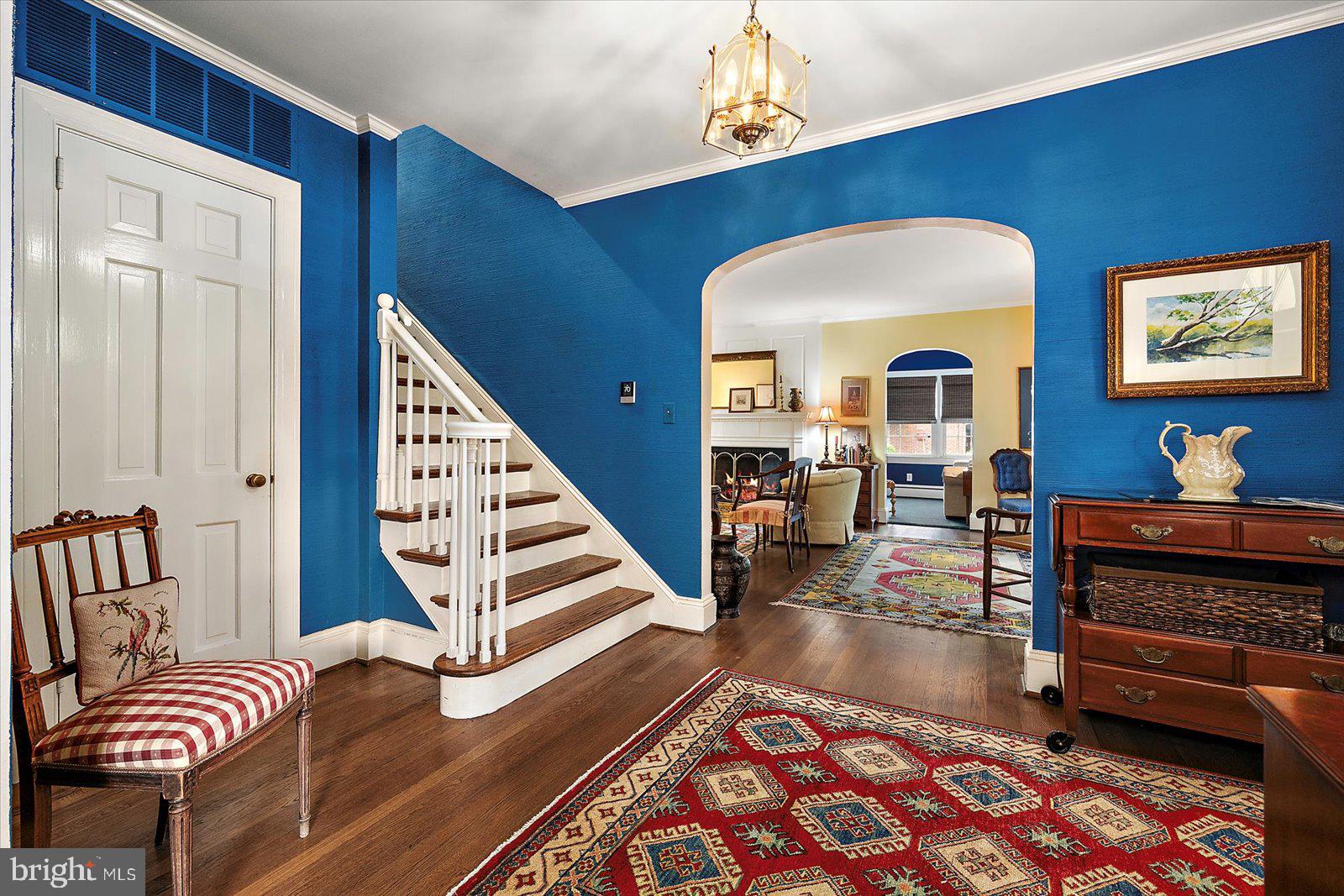 921 Riverside Drive Salisbury, MD 21801 - Photo 5 of 62 a view of an entryway with wooden floor and a rug