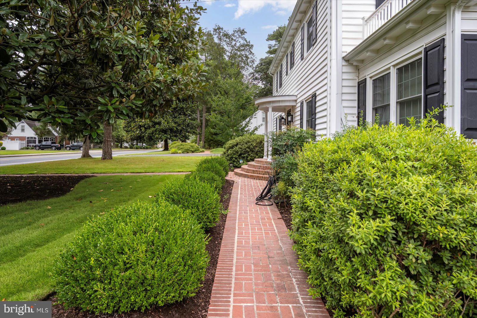 921 Riverside Drive Salisbury, MD 21801 - Photo 58 of 62 a view of a garden with pathway