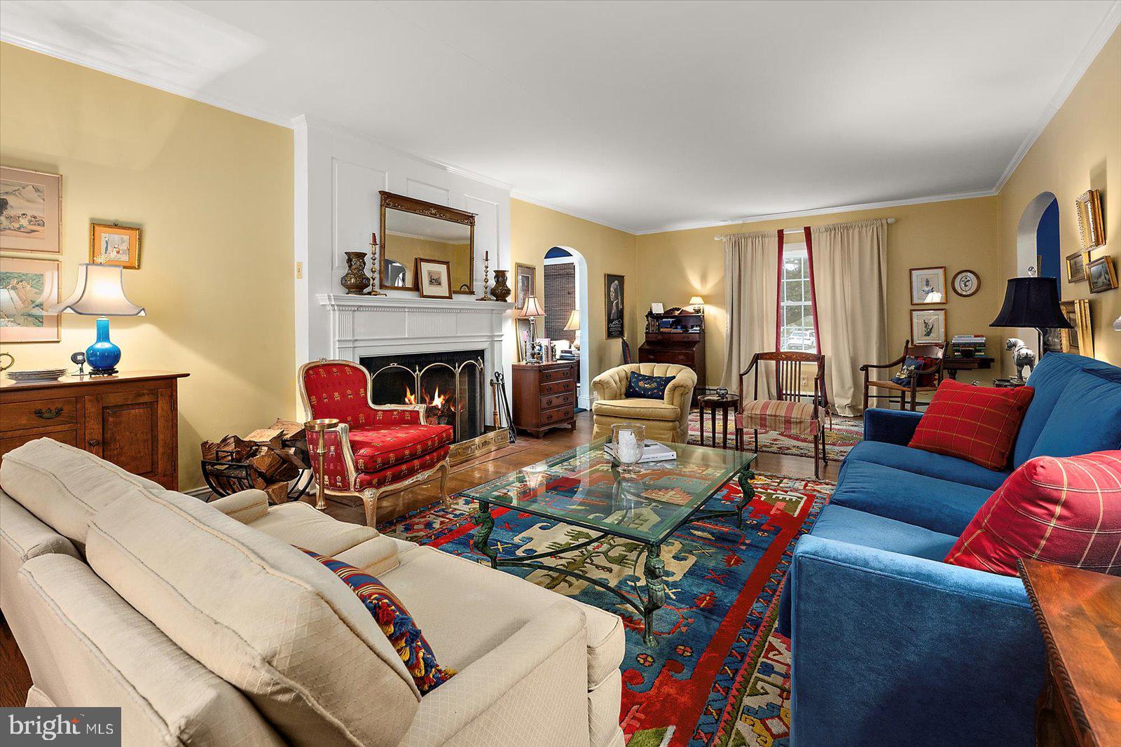 921 Riverside Drive Salisbury, MD 21801 - Photo 7 of 62 a living room with furniture fireplace and a window