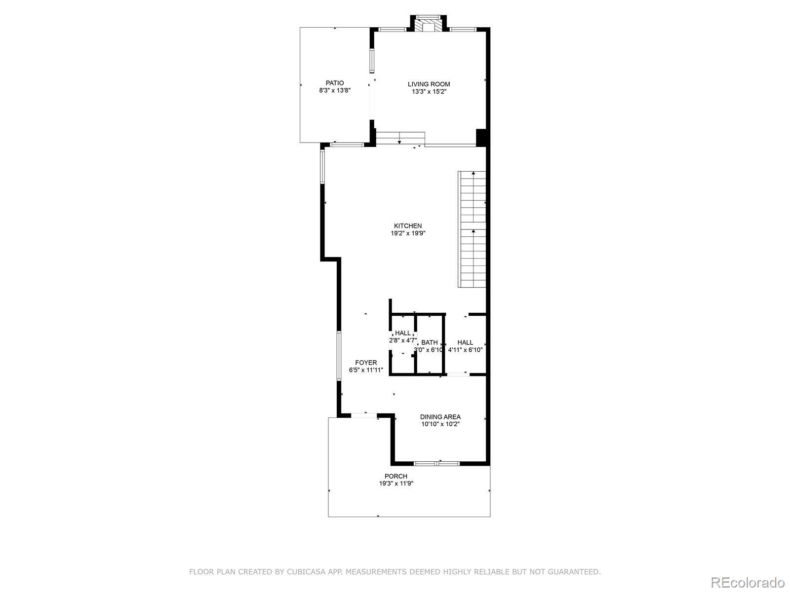 3448 West 36th Avenue Denver, CO 80211 - Photo 46 of 48 a picture of a floor plan