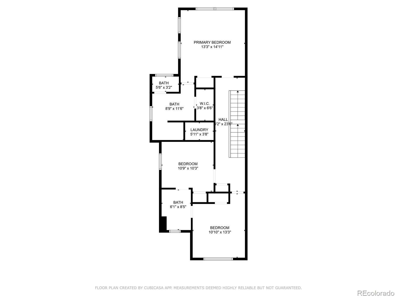 3448 West 36th Avenue Denver, CO 80211 - Photo 47 of 48 a picture of a floor plan