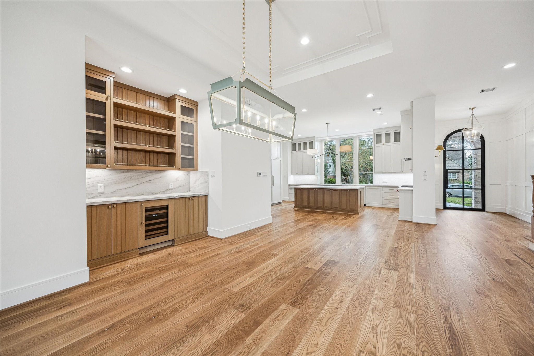 13023 Taylorcrest Road Houston, TX 77079 - Photo 14 of 49 a view of kitchen with sink and wooden floor