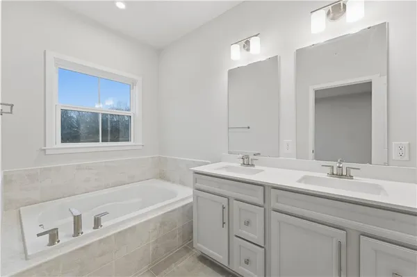 a view of a bathroom with a shower