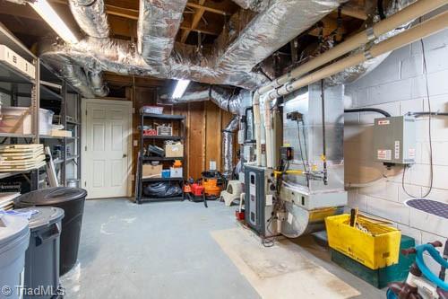 1405 Lyndhurst Drive High Point, NC 27262 - Photo 38 of 41 Unfinished Mechanical Room/Shop Area - Basement