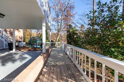 1405 Lyndhurst Drive High Point, NC 27262 - Photo 40 of 41 Deck Area at Carport