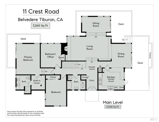 $4,795,000 | 11 Crest Road, Belvedere, CA 94920