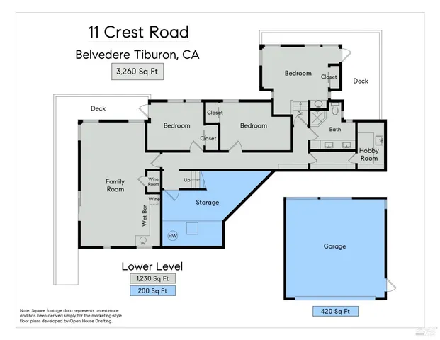 $4,795,000 | 11 Crest Road, Belvedere, CA 94920