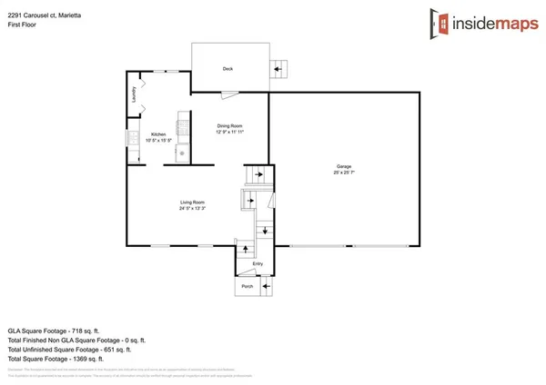 $2,300 | 2291 Carousel Court, Marietta, GA 30066