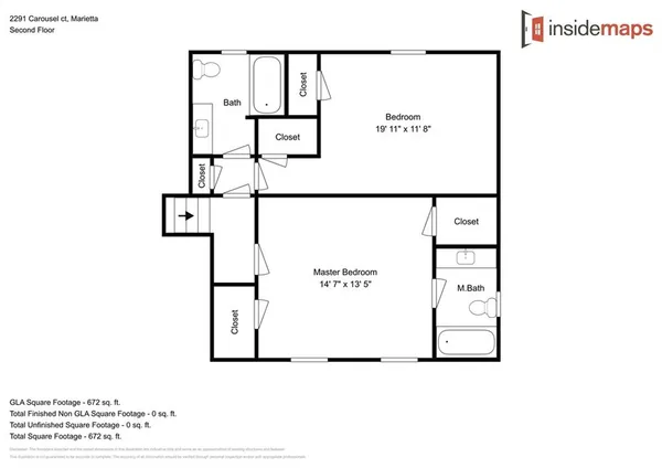 $2,300 | 2291 Carousel Court, Marietta, GA 30066
