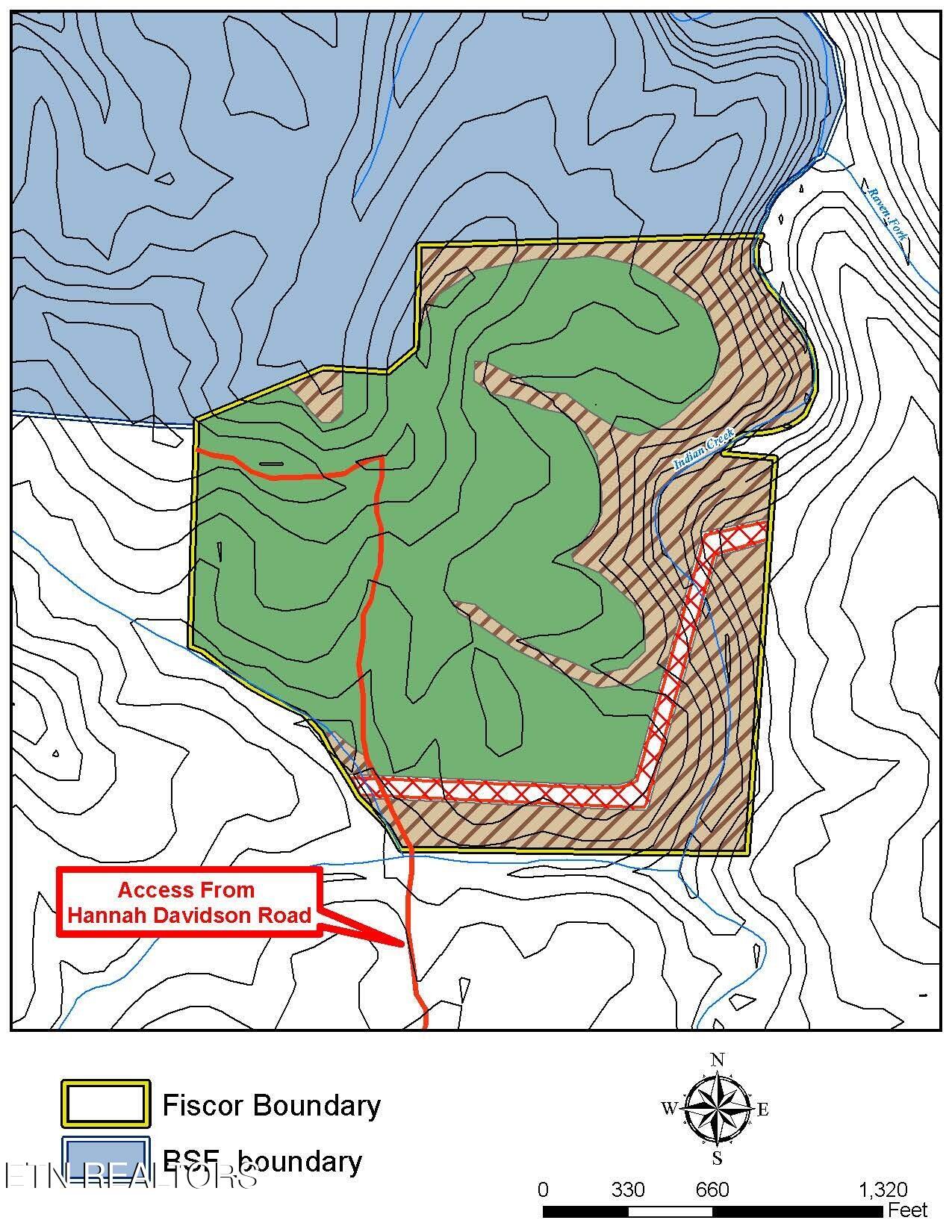 Hannah Davidson Road Sunbright, TN 37872 - Photo 2 of 11 Indian Creek Topo MapV2