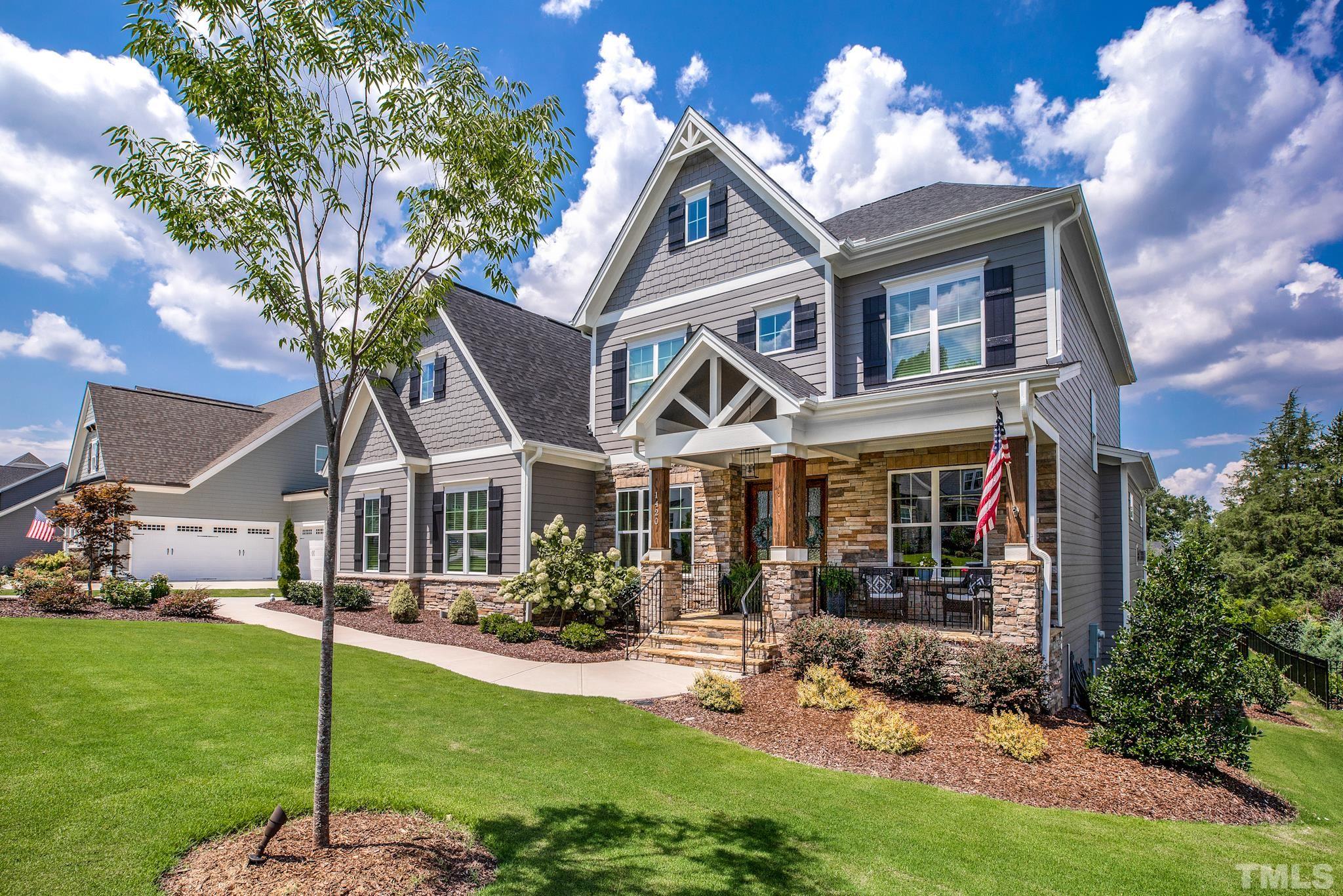 1420 Margrave Drive Wake Forest, NC 27587 - Photo 2 of 30 a front view of a house with a yard