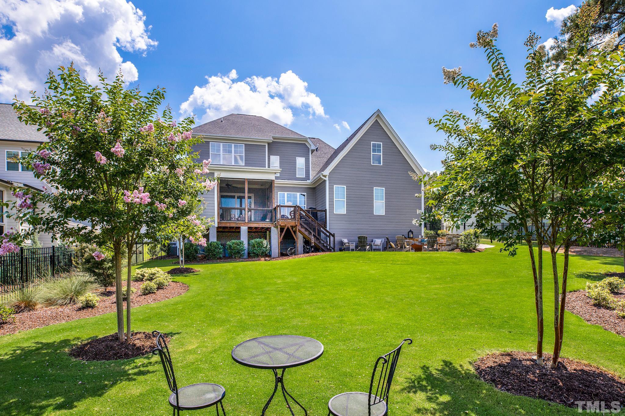 1420 Margrave Drive Wake Forest, NC 27587 - Photo 29 of 30 a view of a house with backyard