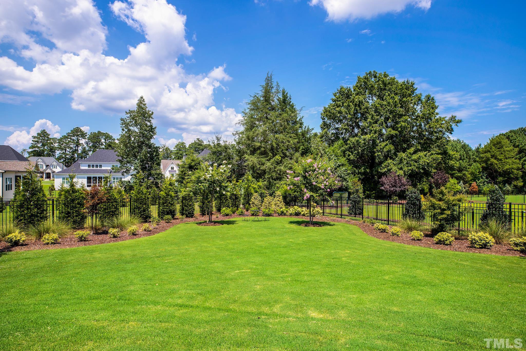 1420 Margrave Drive Wake Forest, NC 27587 - Photo 4 of 30 a view of a park with large trees